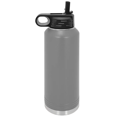 Polar Camel Water Bottle 40 oz Dark Gray 