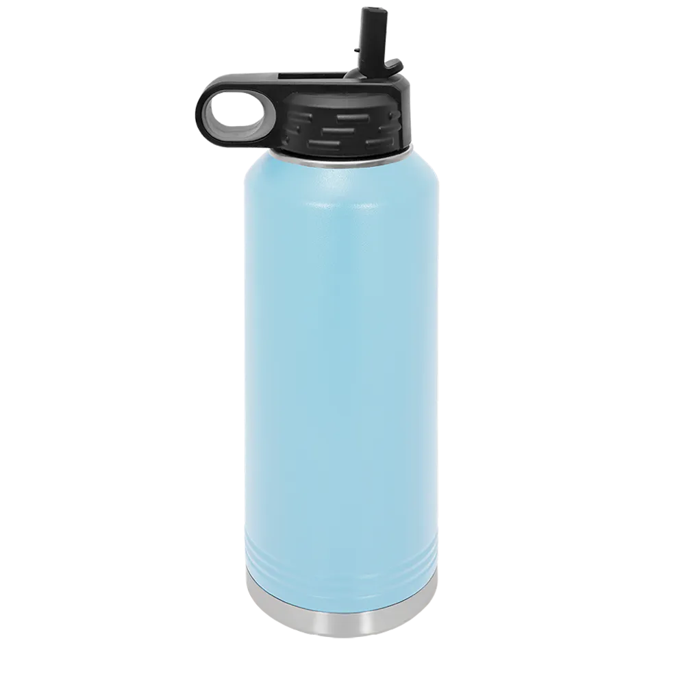 Polar Camel Water Bottle 40 oz Light Blue 