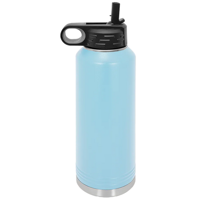 Polar Camel Water Bottle 40 oz Light Blue 