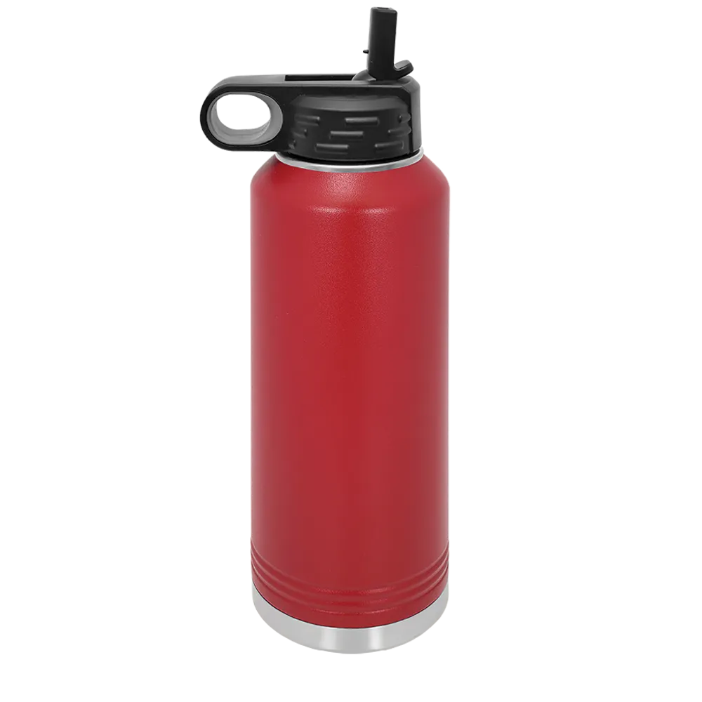Polar Camel Water Bottle 40 oz Maroon 