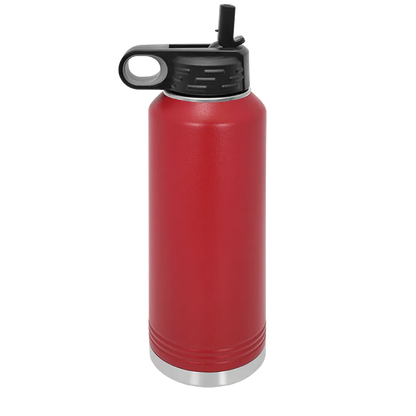 Polar Camel Water Bottle 40 oz Maroon 