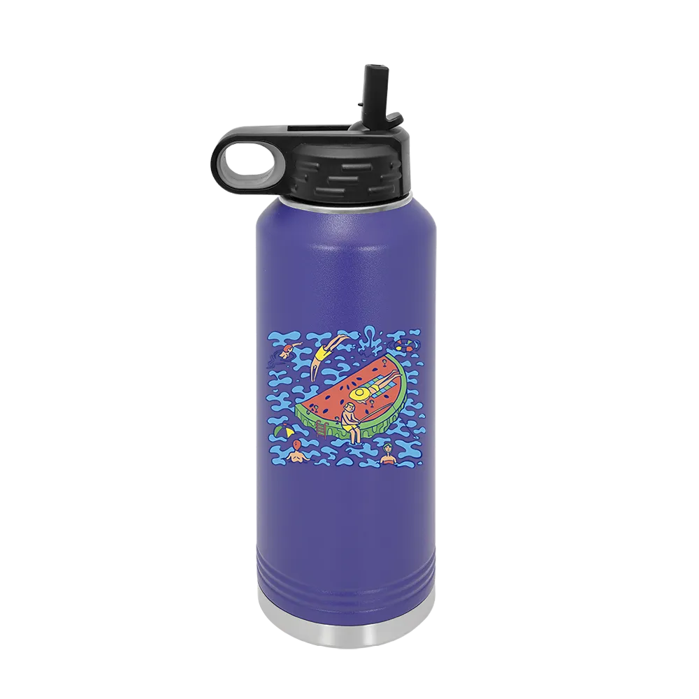 Predesigned summer inspired water bottle 