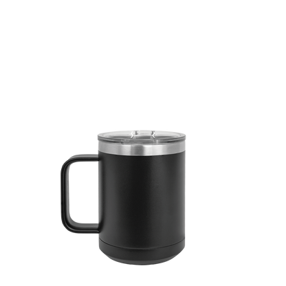 Polar Camel Handle Mug 15 oz Black 