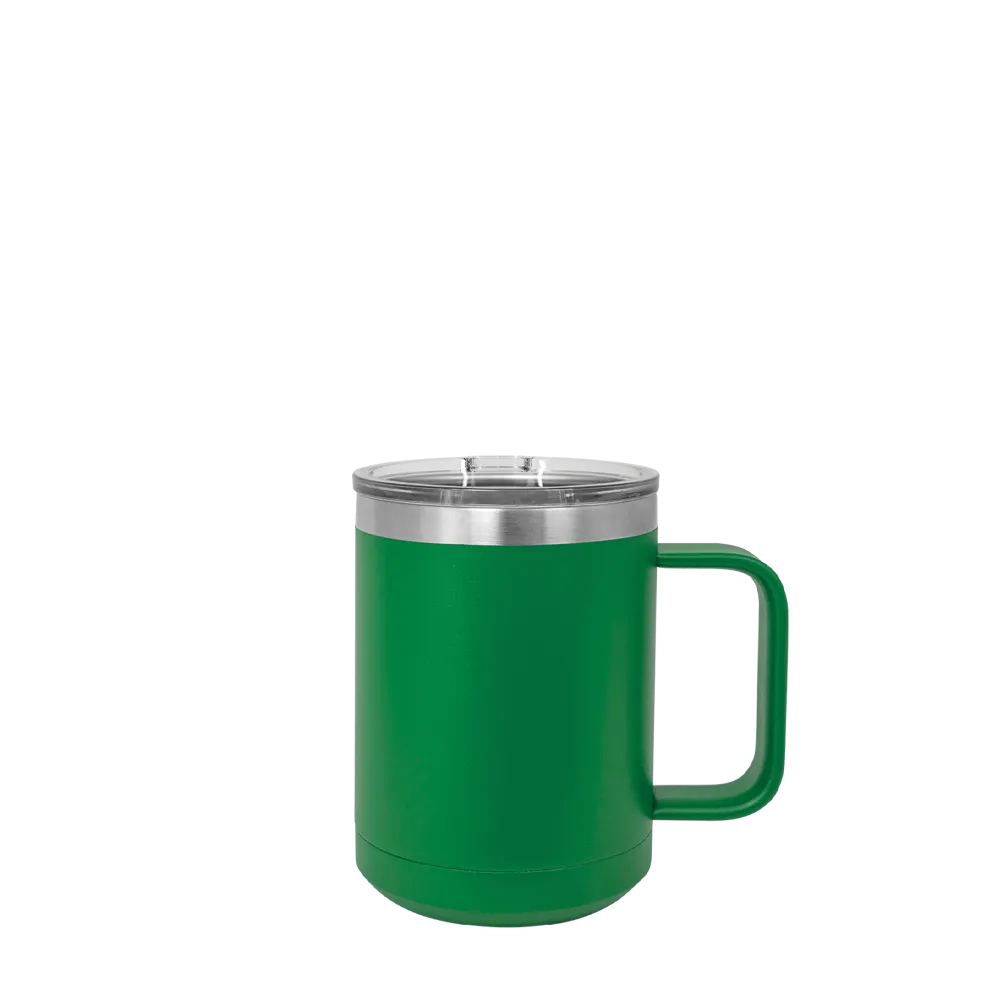 Polar Camel Handle Mug 15 oz Green 