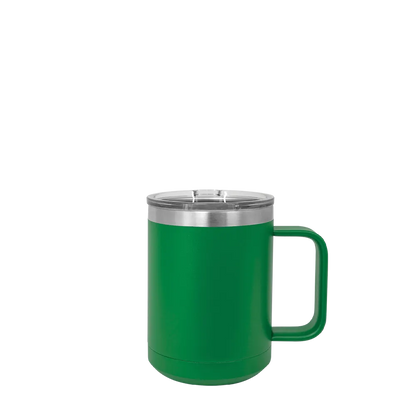 Polar Camel Handle Mug 15 oz Green 