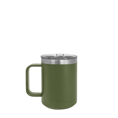 Polar Camel Handle Mug 15 oz Olive 