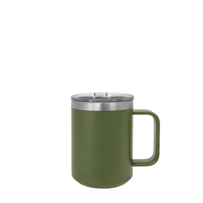 Polar Camel Handle Mug 15 oz Olive 