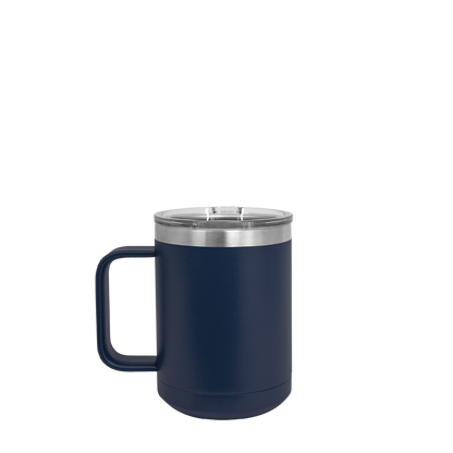 Polar Camel Handle Mug 15 oz Navy 