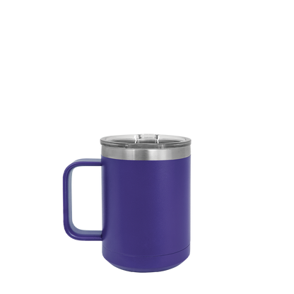 Polar Camel Handle Mug 15 oz Purple 