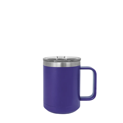 Polar Camel Handle Mug 15 oz Purple 