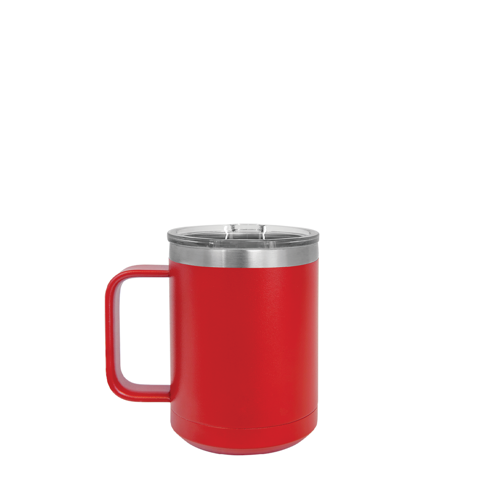 Polar Camel Handle Mug 15 oz Red 