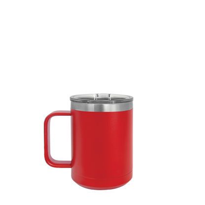 Polar Camel Handle Mug 15 oz Red 