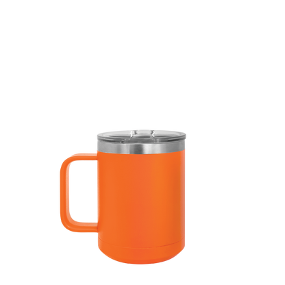 Polar Camel Handle Mug 15 oz Orange 