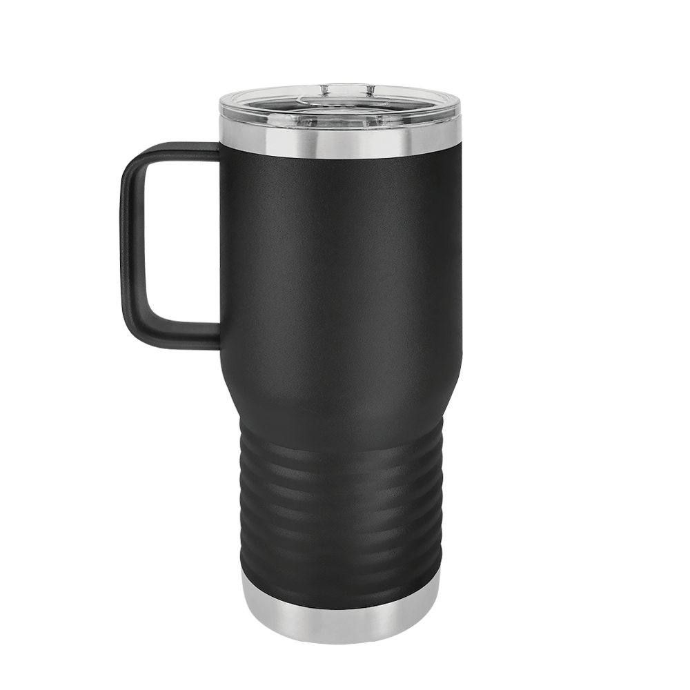 Polar Camel Handle Mug 20 oz Black 