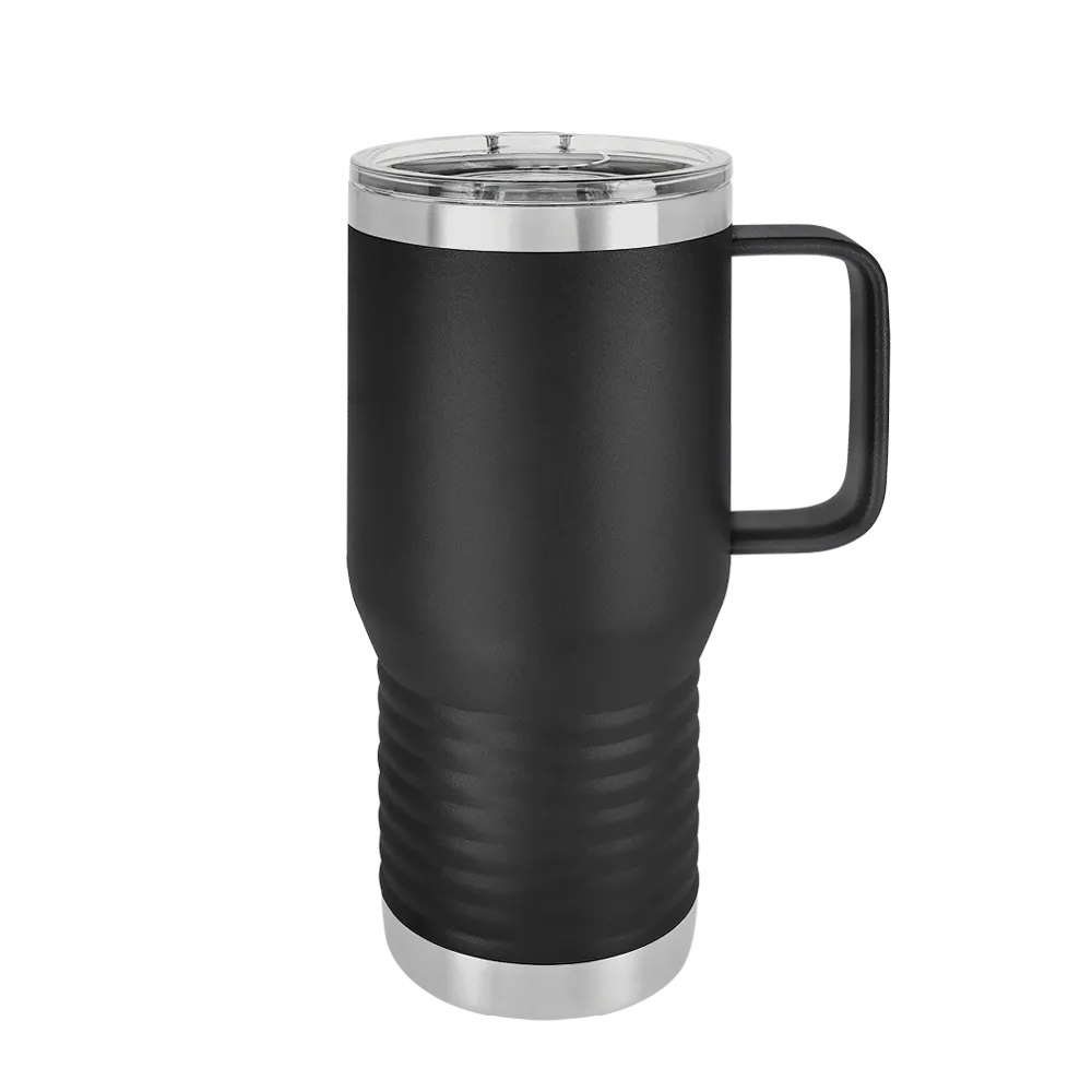 Polar Camel Handle Mug 20 oz Black 