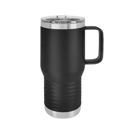 Polar Camel Handle Mug 20 oz Black 