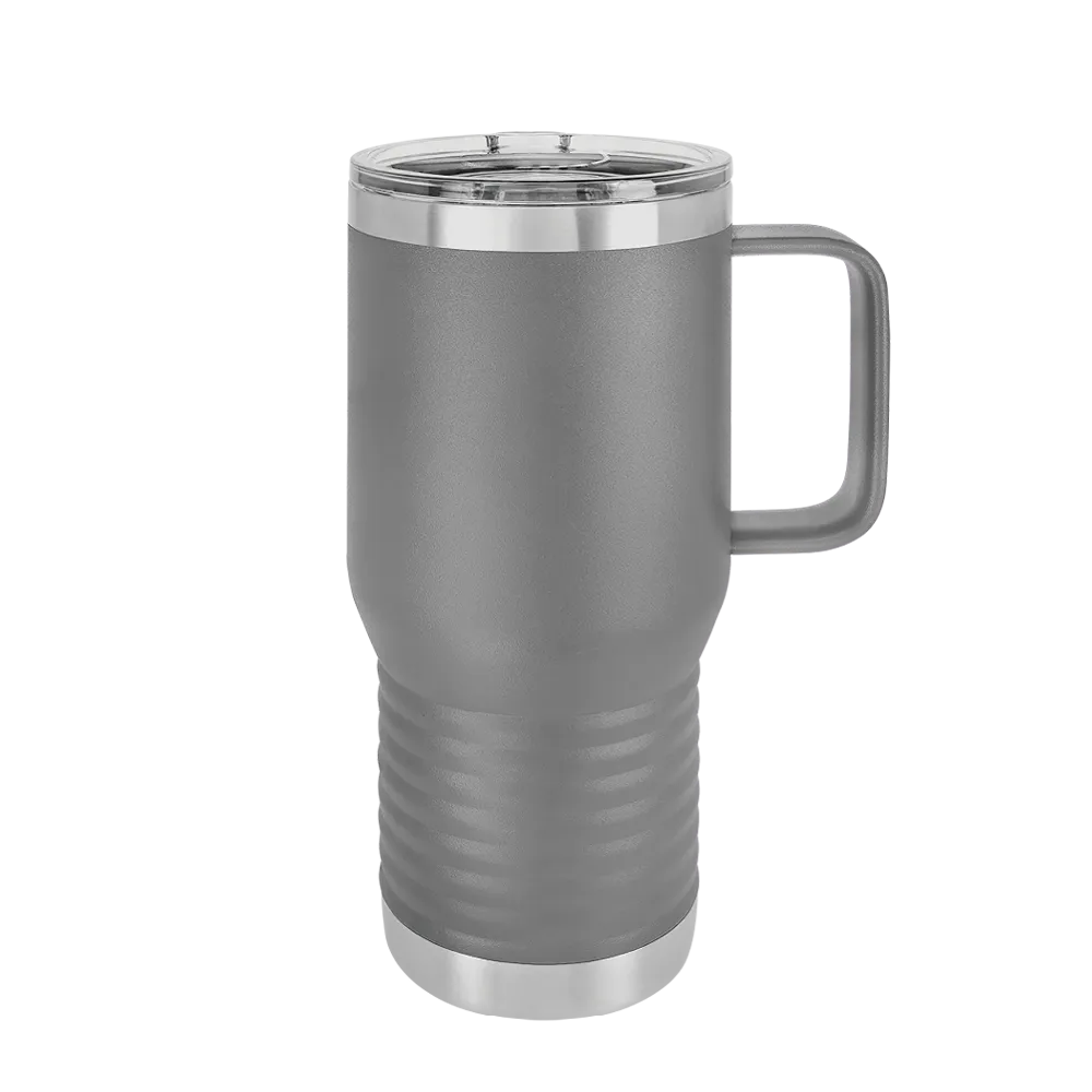 Polar Camel Handle Mug 20 oz Dark Gray 