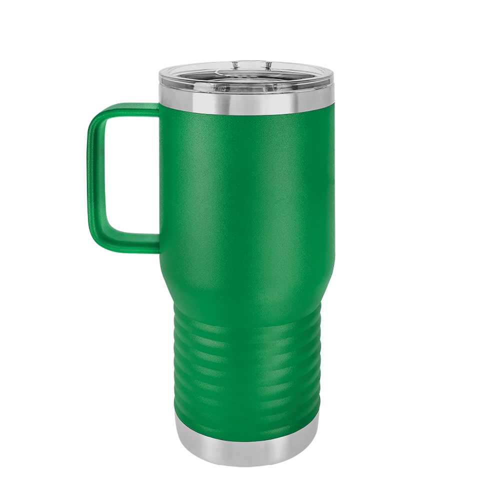 Polar Camel Handle Mug 20 oz Green 