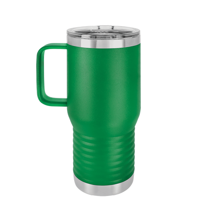 Polar Camel Handle Mug 20 oz Green 