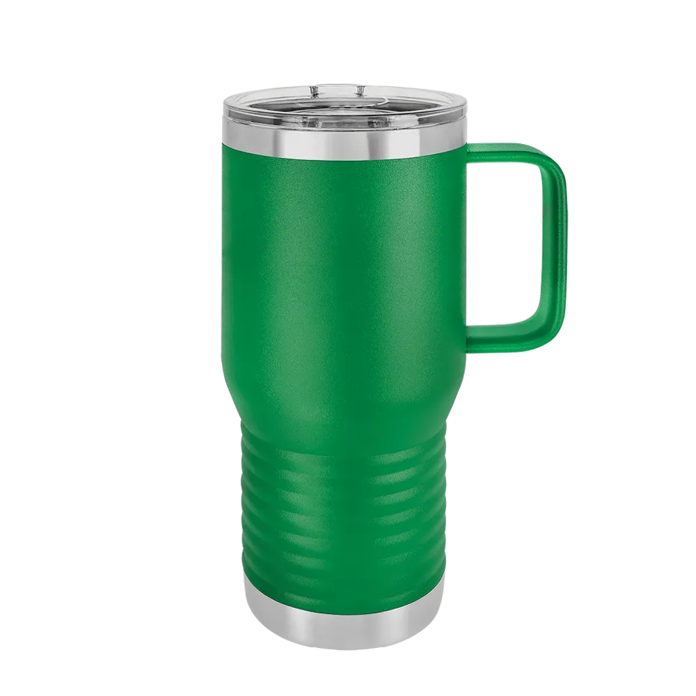 Polar Camel Handle Mug 20 oz Green 