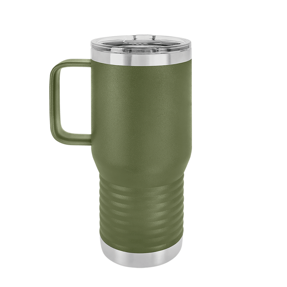 Polar Camel Handle Mug 20 oz Olive 
