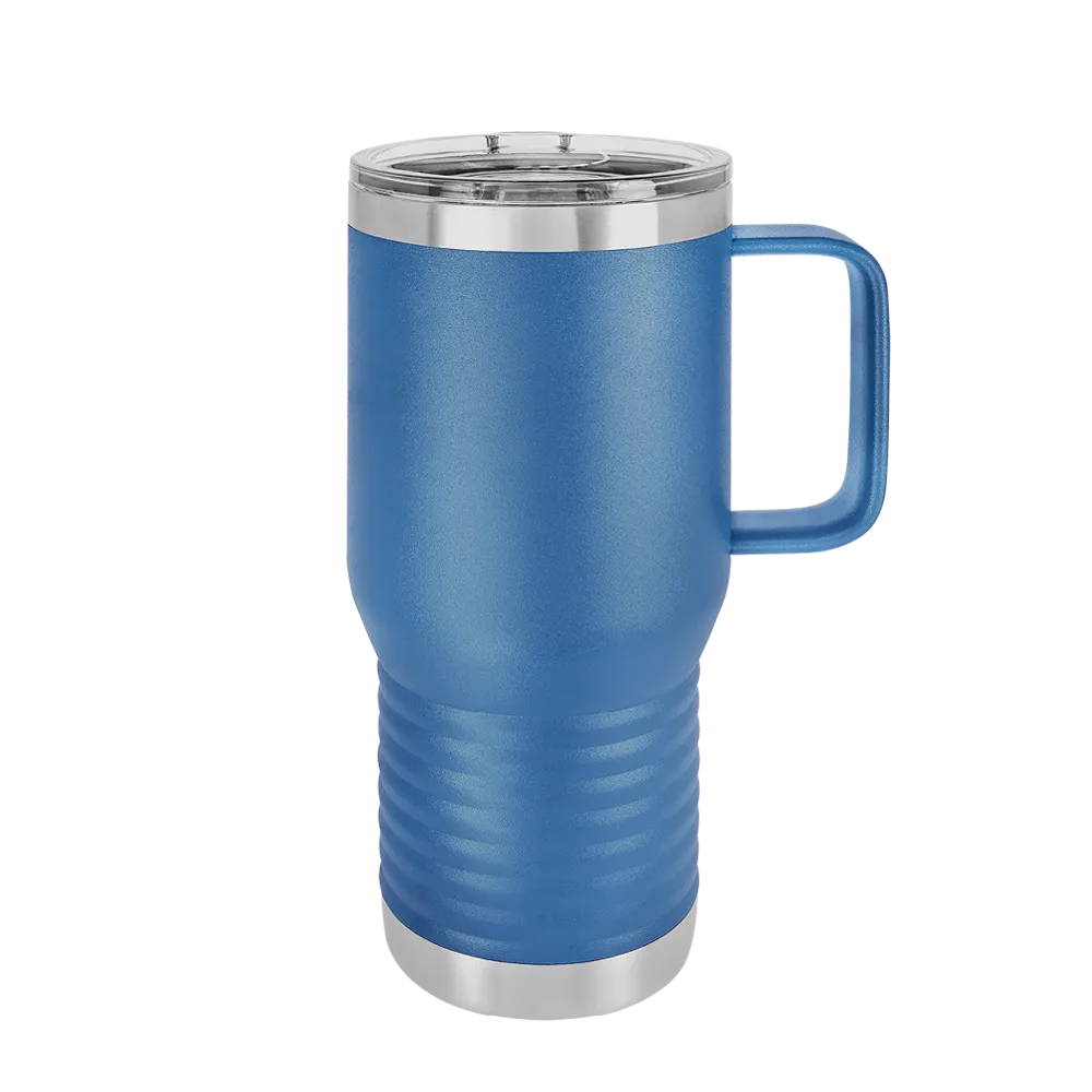 Polar Camel Handle Mug 20 oz Royal Blue 