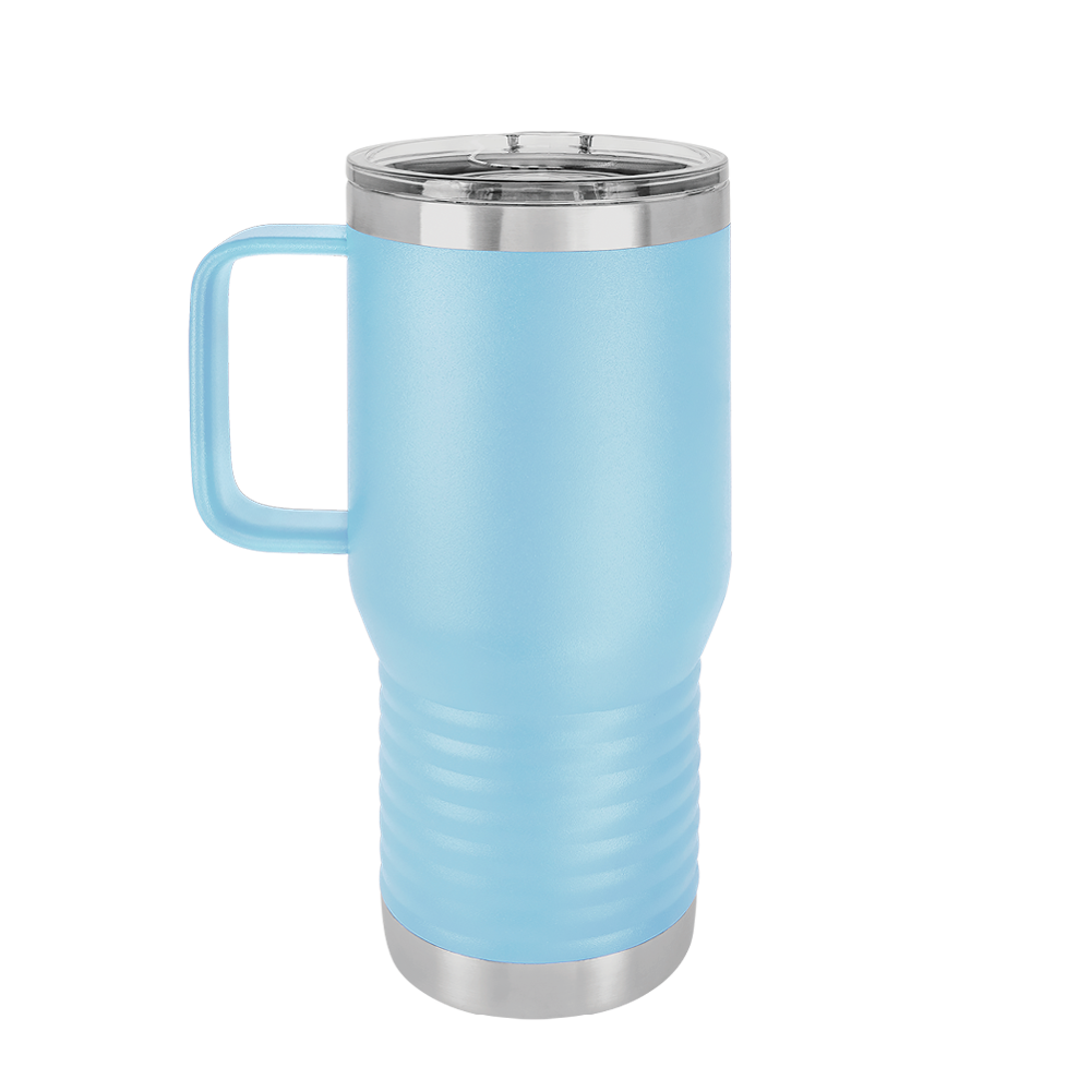 Polar Camel Handle Mug 20 oz Light Blue 