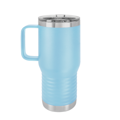 Polar Camel Handle Mug 20 oz Light Blue 