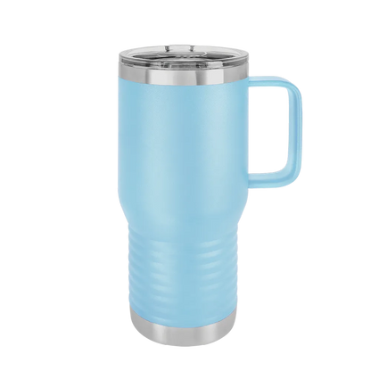 Polar Camel Handle Mug 20 oz Light Blue 