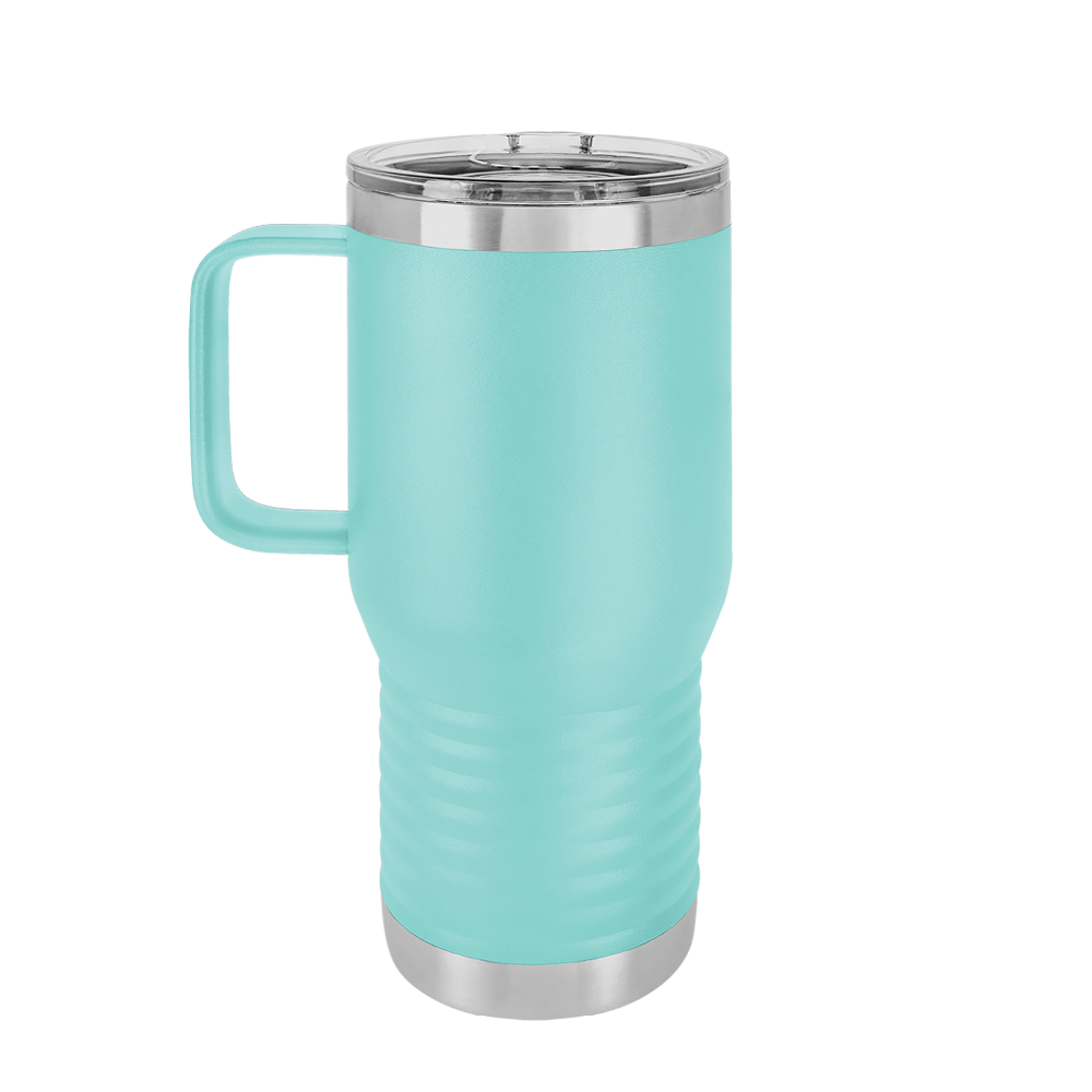 Polar Camel Handle Mug 20 oz Teal 