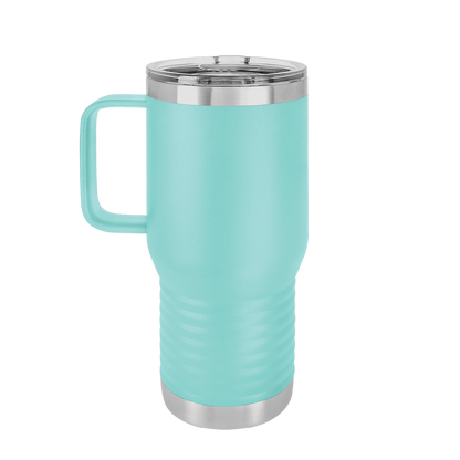Polar Camel Handle Mug 20 oz Teal 