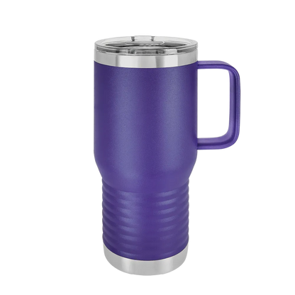 Polar Camel Handle Mug 20 oz Purple 