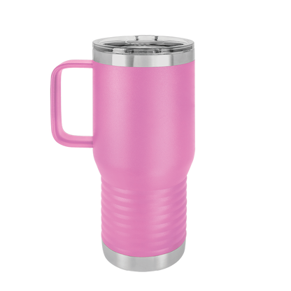 Polar Camel Handle Mug 20 oz Light Purple 