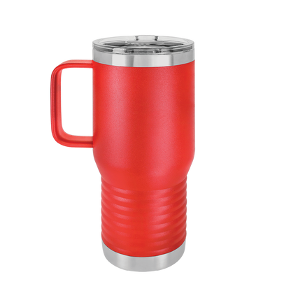 Polar Camel Handle Mug 20 oz Red 