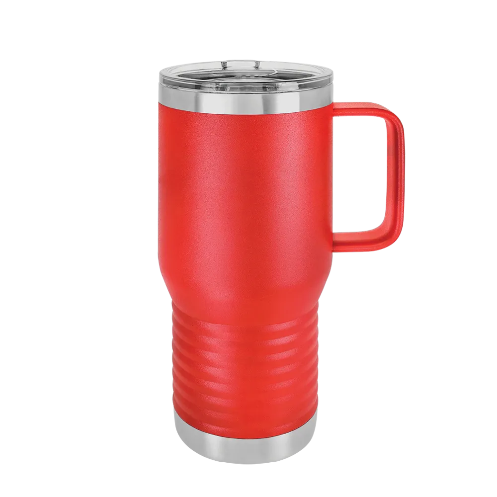 Polar Camel Handle Mug 20 oz Red 