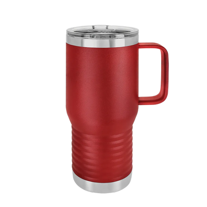 Polar Camel Handle Mug 20 oz Maroon 
