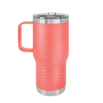 Polar Camel Handle Mug 20 oz Coral 