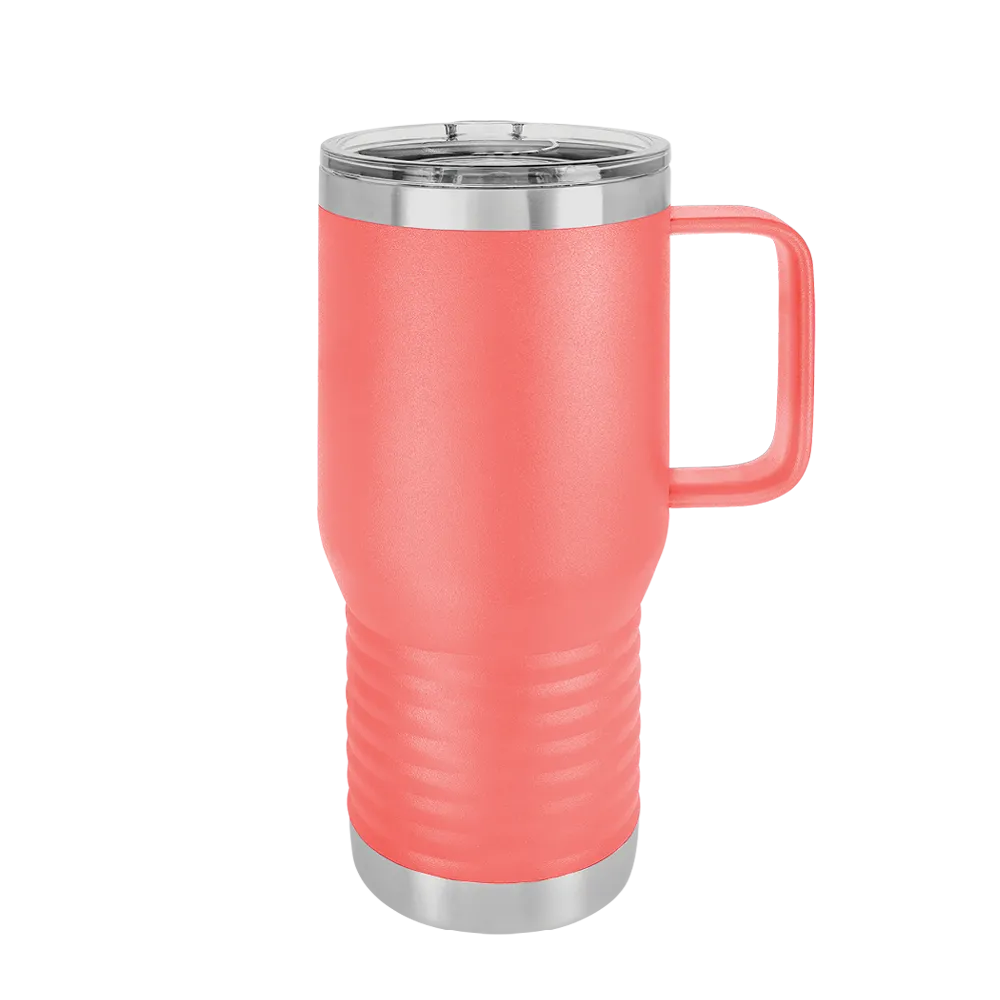Polar Camel Handle Mug 20 oz Coral 