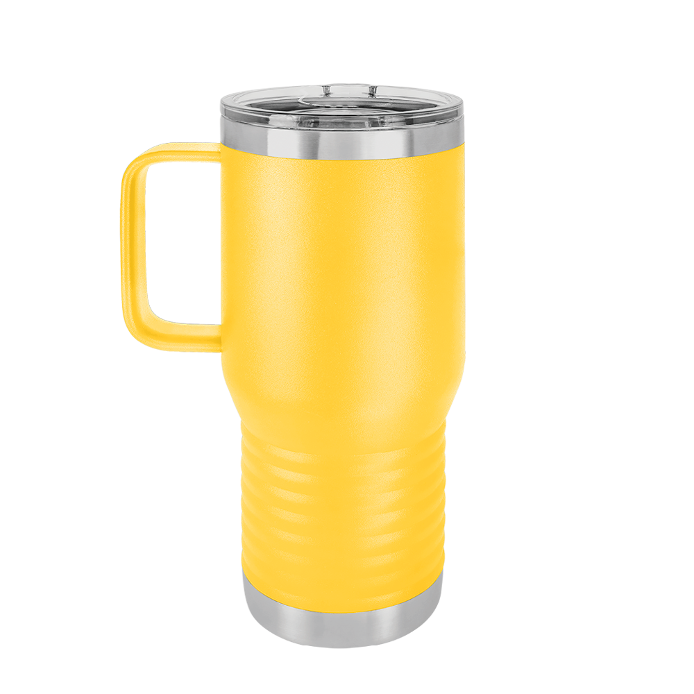 Polar Camel Handle Mug 20 oz Yellow 