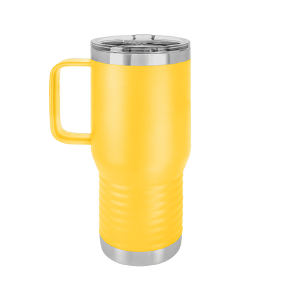 Polar Camel Handle Mug 20 oz Yellow 