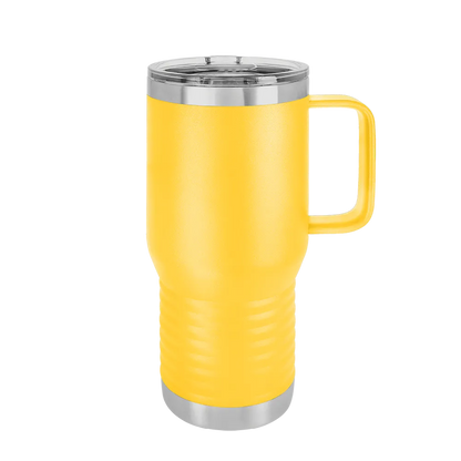 Polar Camel Handle Mug 20 oz Yellow 