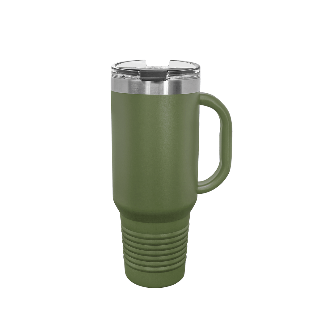 Polar Camel Straw Lid Mug 40 oz Olive 