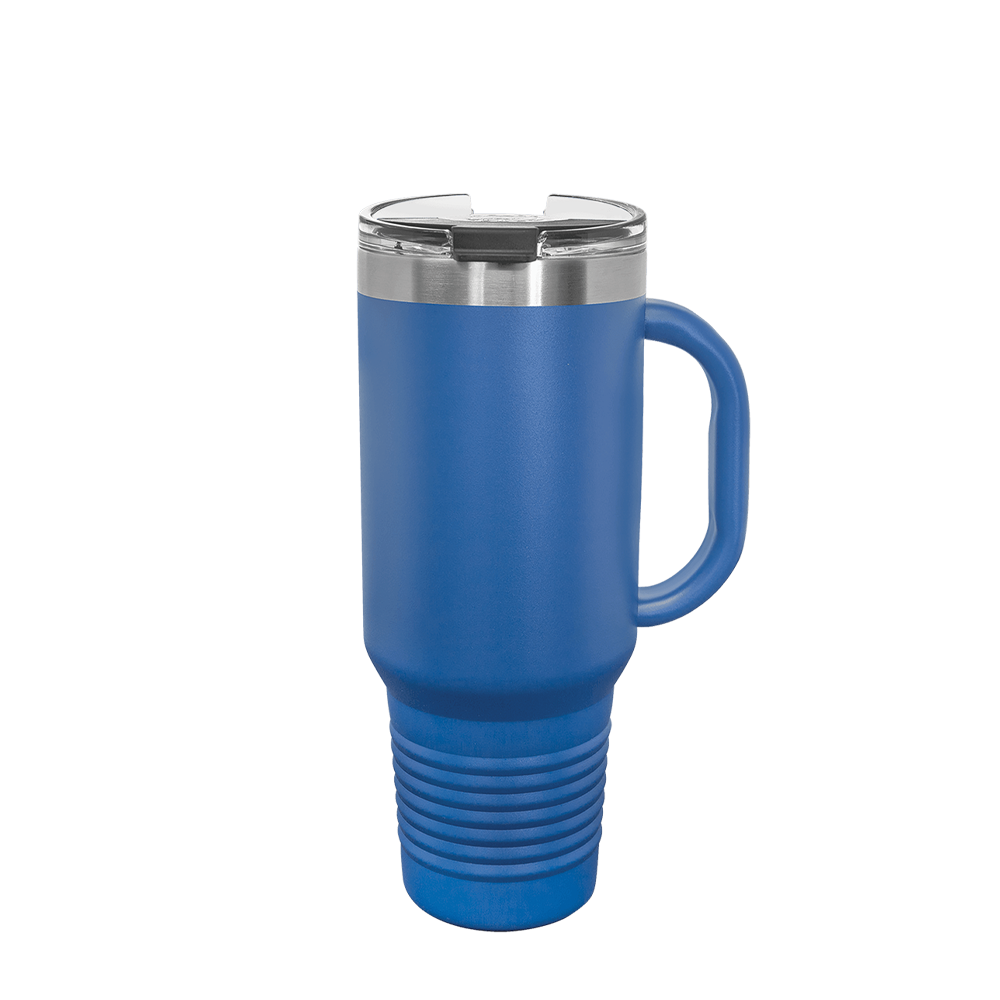 Polar Camel Straw Lid Mug 40 oz Royal Blue 