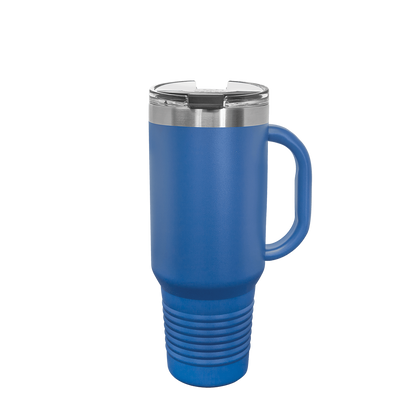 Polar Camel Straw Lid Mug 40 oz Royal Blue 