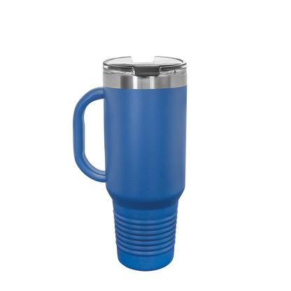 Polar Camel Straw Lid Mug 40 oz Royal Blue 