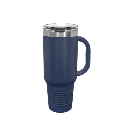 Polar Camel Straw Lid Mug 40 oz Navy 