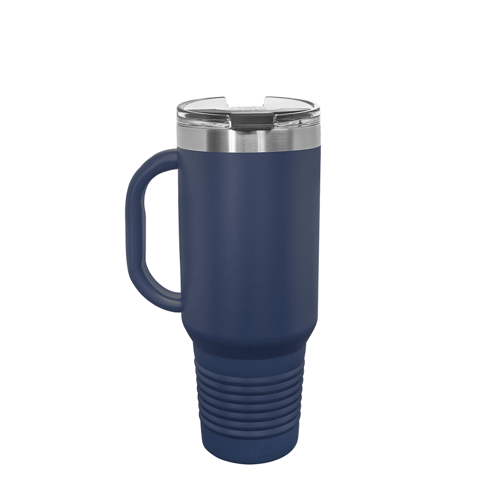 Polar Camel Straw Lid Mug 40 oz Navy 