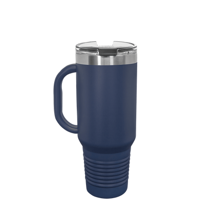 Polar Camel Straw Lid Mug 40 oz Navy 