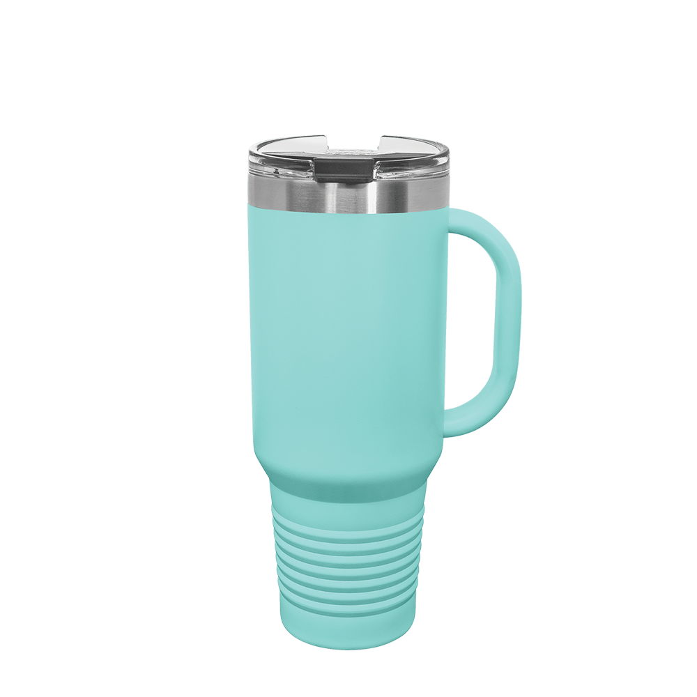 Polar Camel Straw Lid Mug 40 oz Teal 
