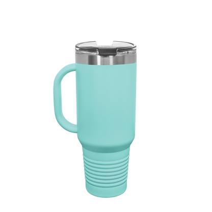Polar Camel Straw Lid Mug 40 oz Teal 